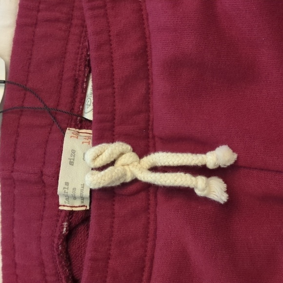 Zara Mickey Mouse cozy soft burgundy sweatpants Girls size 10 - Picture 4 of 7